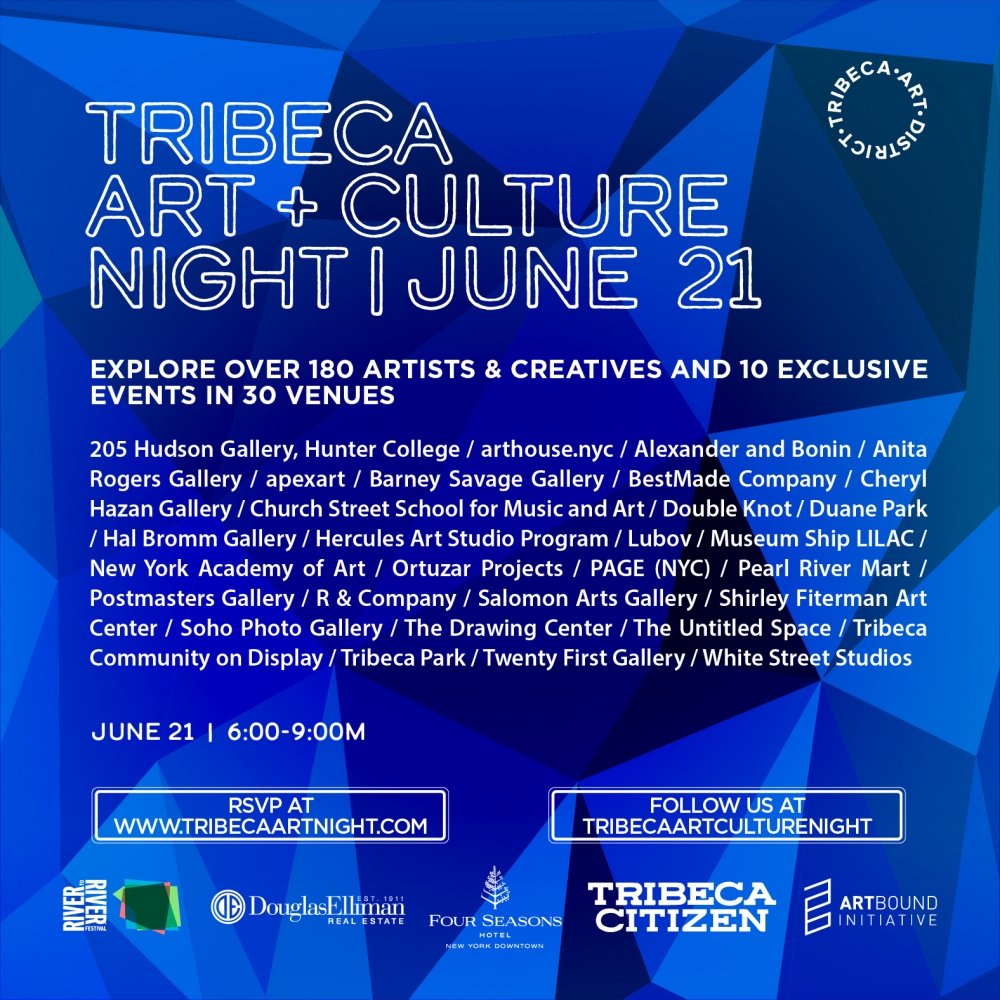 Anita Rogers Gallery Participates in Tribeca Art + Culture Night