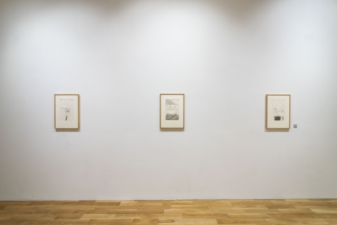 James Scott - David Hockney at Anita Rogers Gallery